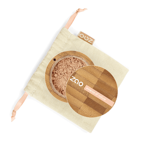 101504-1 ZAO Makeup - Mineral Silk Loose Powder 15g - Glow Organic