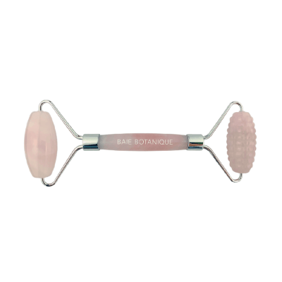 Baie Botanique - Rose Quartz Dual Action Facial Roller