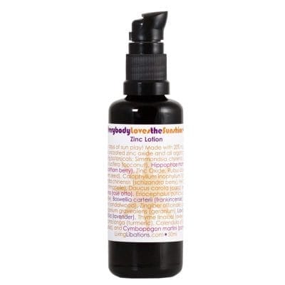 Living Libations - Everybody Loves the Sunshine with Zinc Sunscreen Living Libations